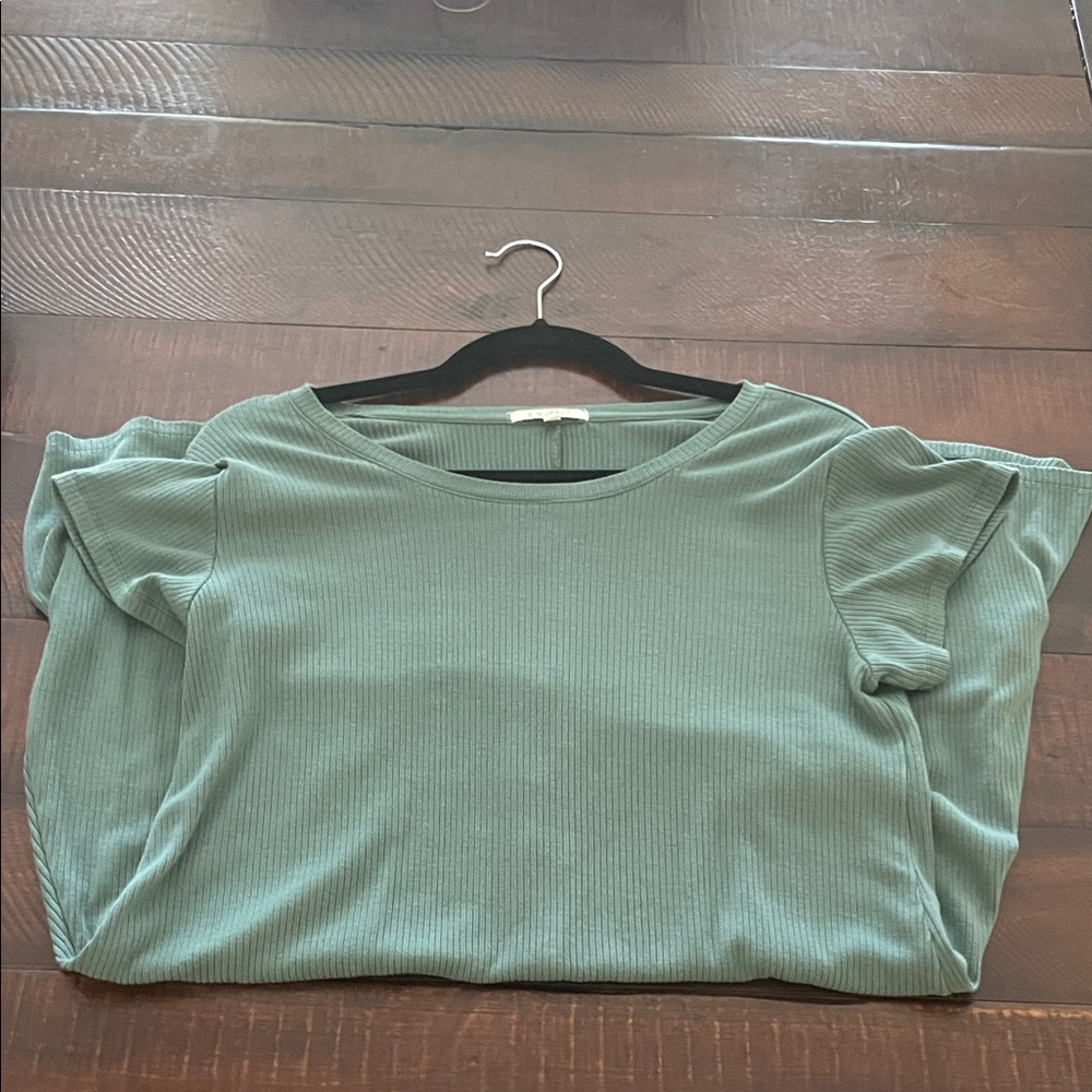 Women's Green Teeshirt Dress